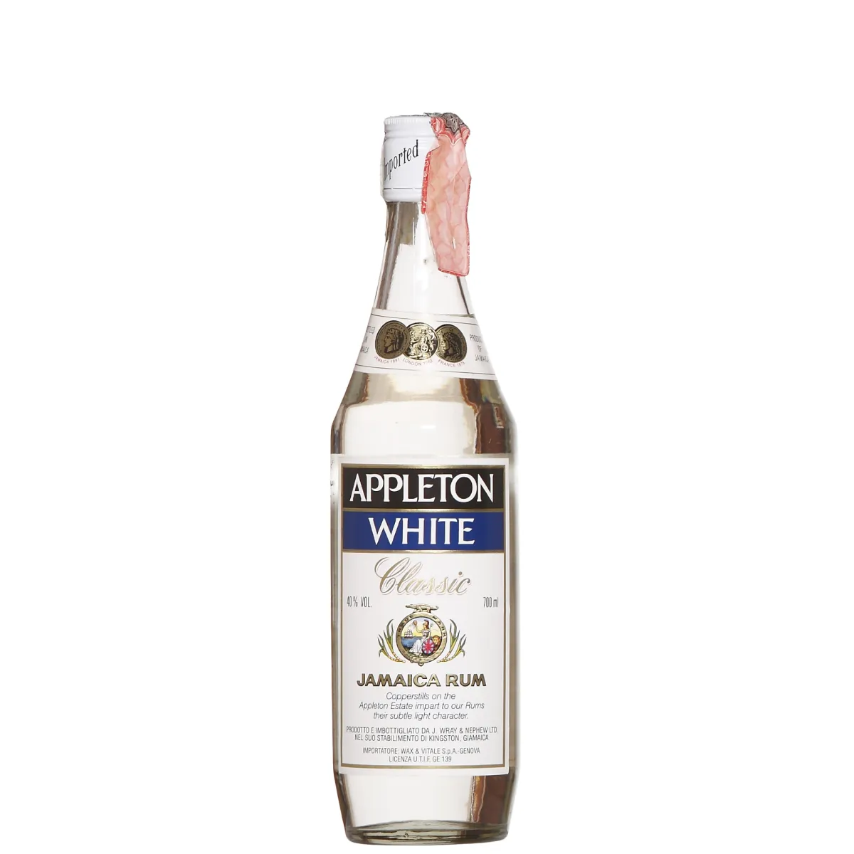 Appleton White Classic bottled in the 1980s Italian Import
