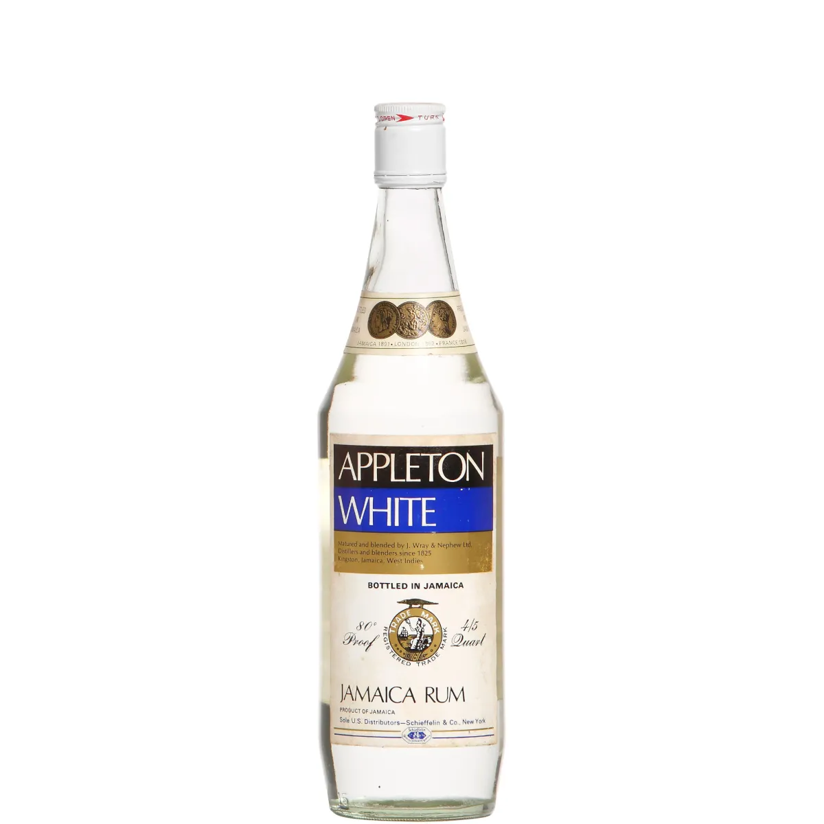 Appleton White Rum bottled in the 1970s US Import