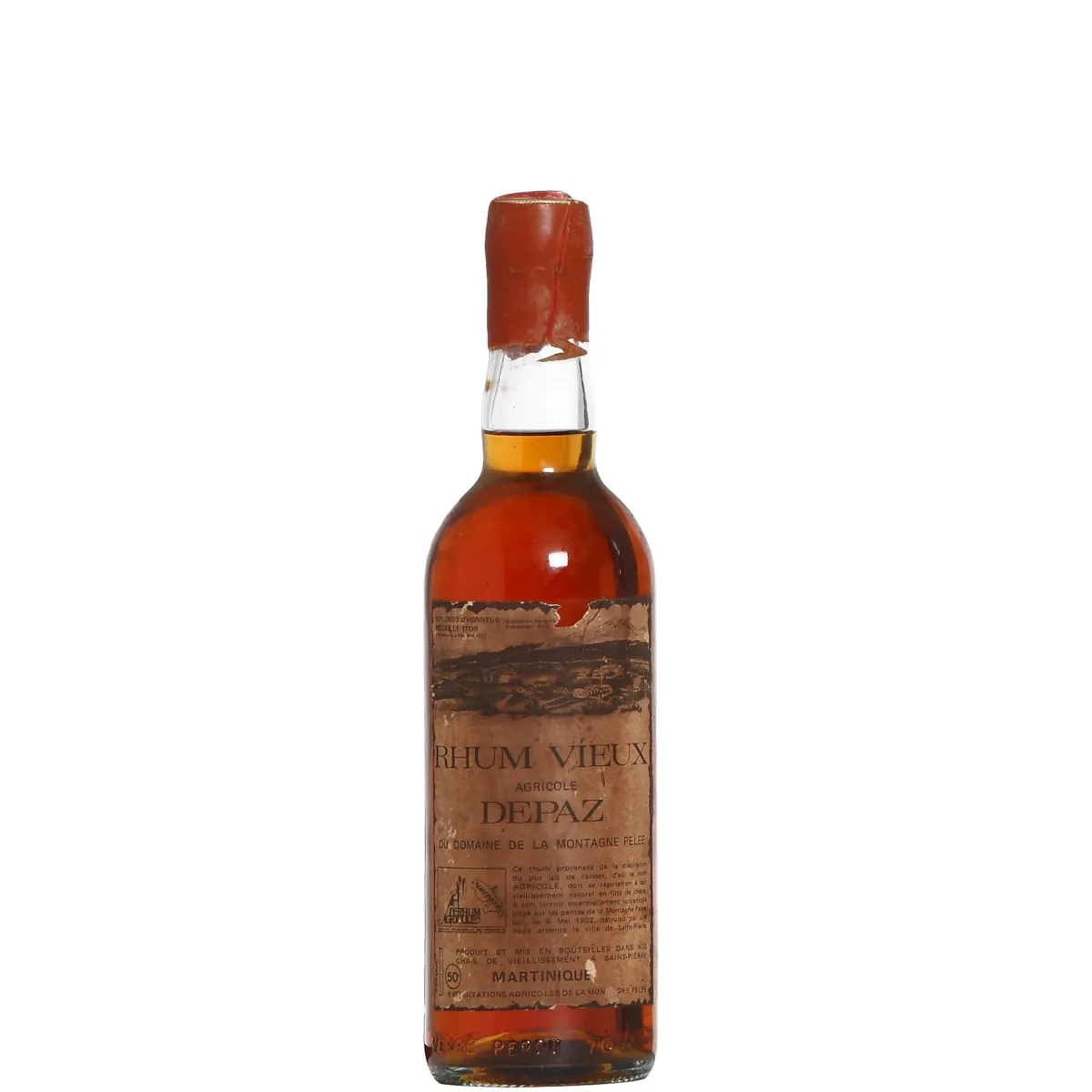Depaz Vieux bottled in the 1960s