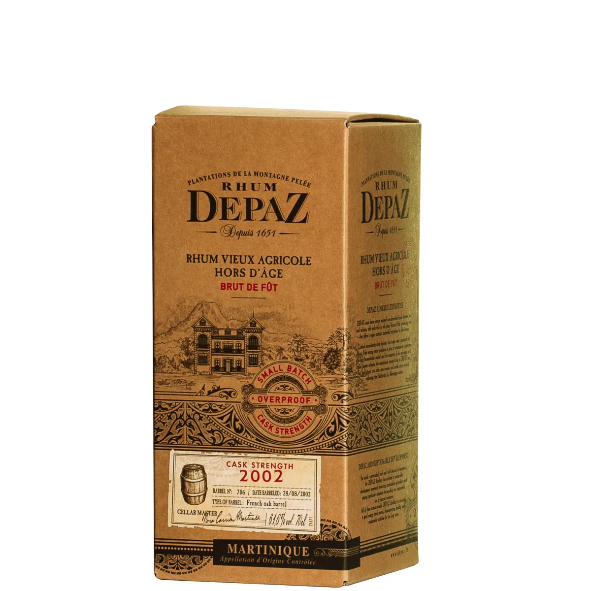 Depaz Cask Strength 2002 17YO