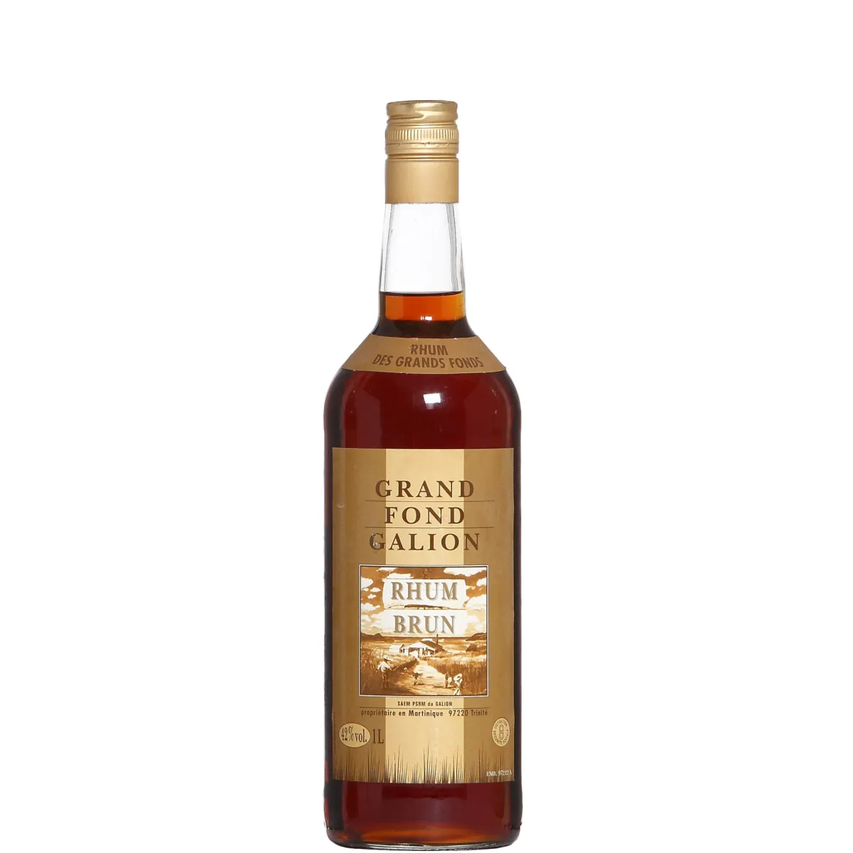 Galion Rhum Brun bottled in the 1980s