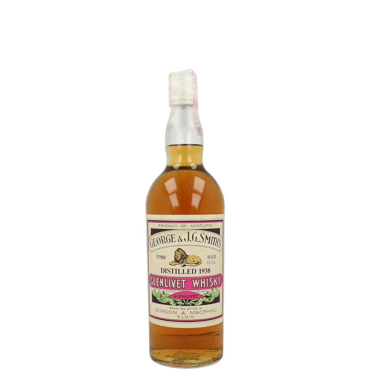 Gordon & MacPhail Glenlivet 1938