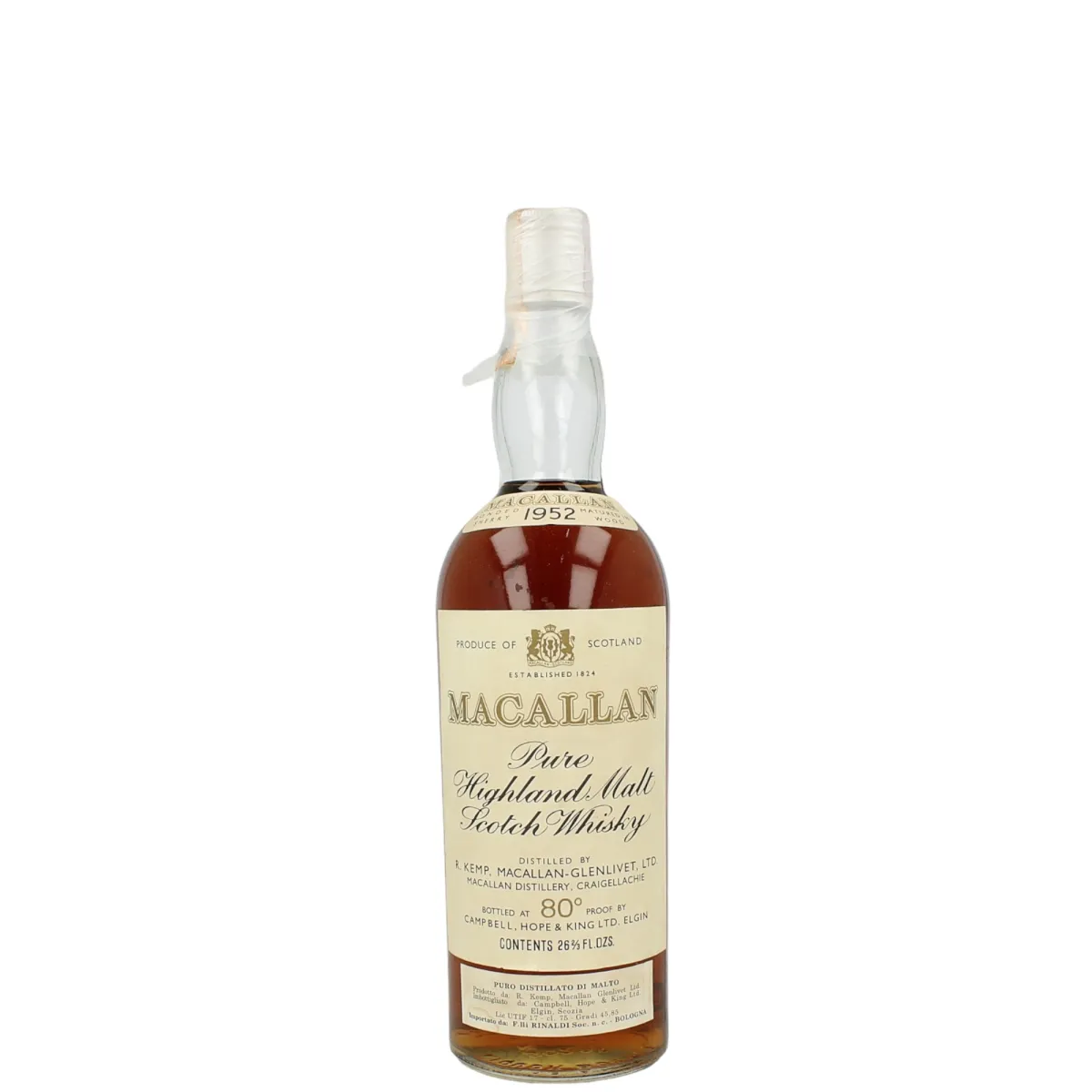 Macallan 1952 (Rinaldi Import)
