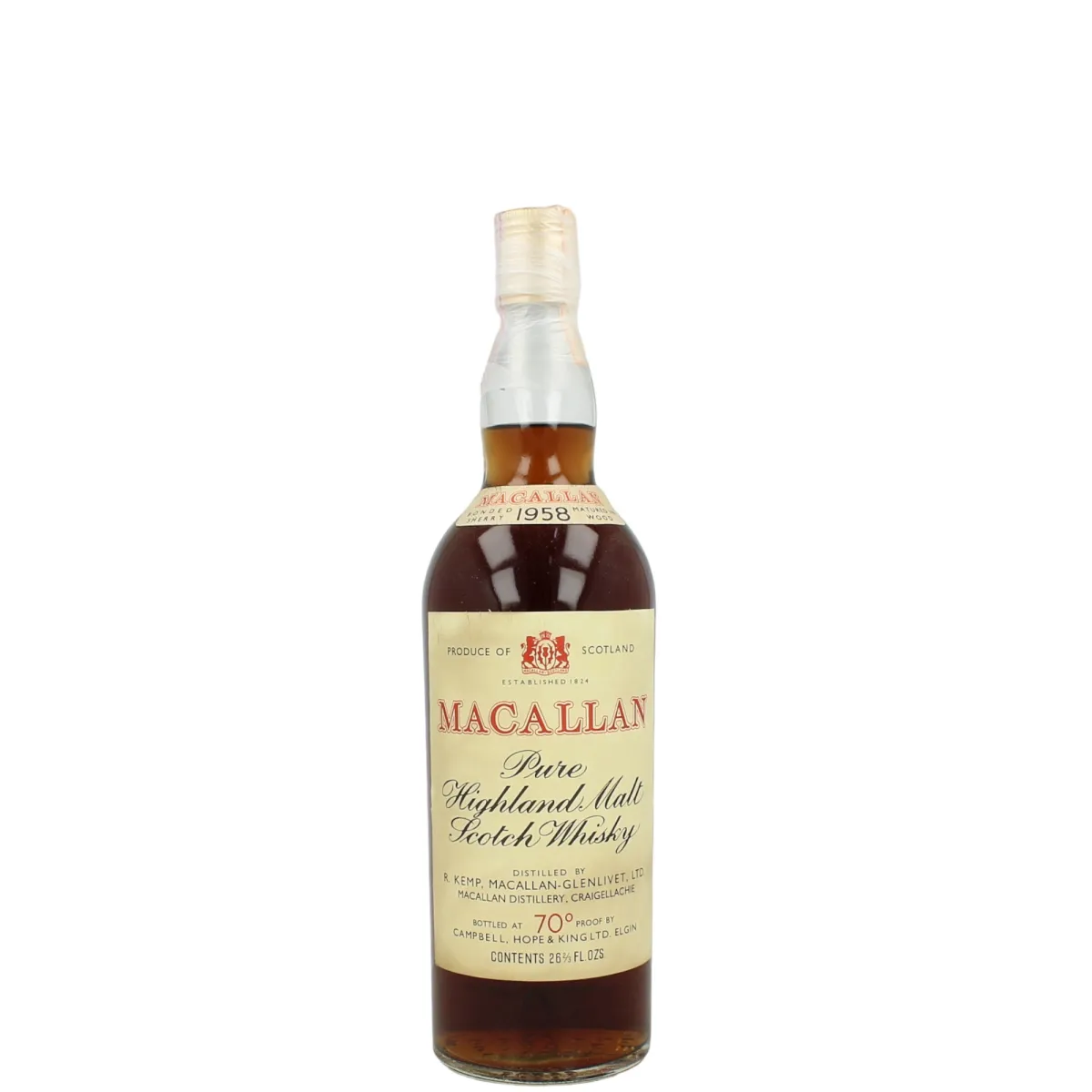 Macallan 1958 (70 Proof)
