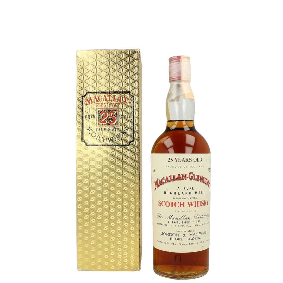 Gordon & MacPhail Macallan Glenlivet 1947 25YO (Pinerolo Import)