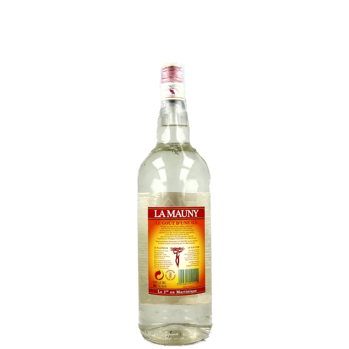 La Mauny Blanc bottled in the 1990s