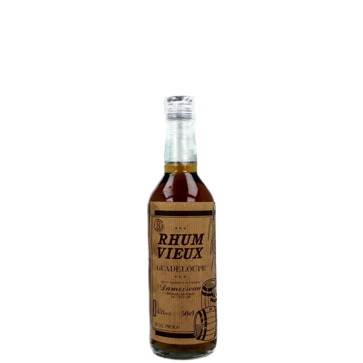 Damoiseau Vieux bottled in the 1970s (Export)