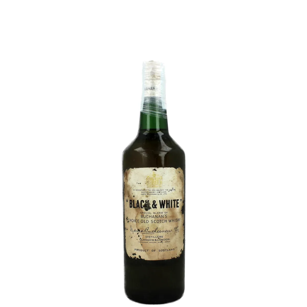 Black and White bottled in 1960s