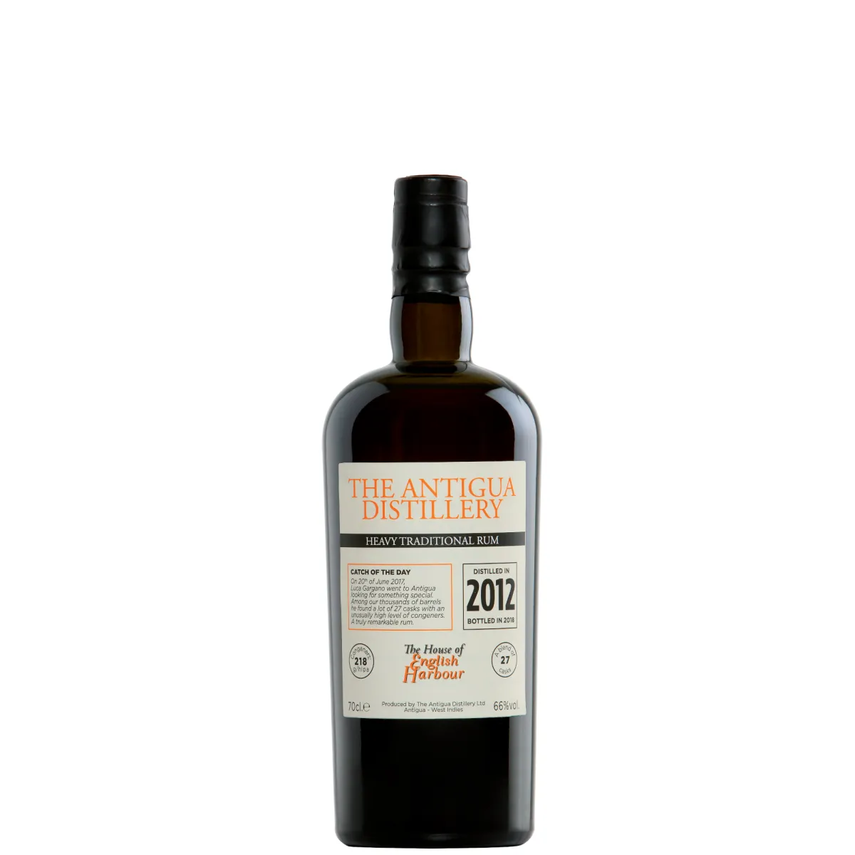 Velier The Antigua Distillery Heavy 2012 6YO