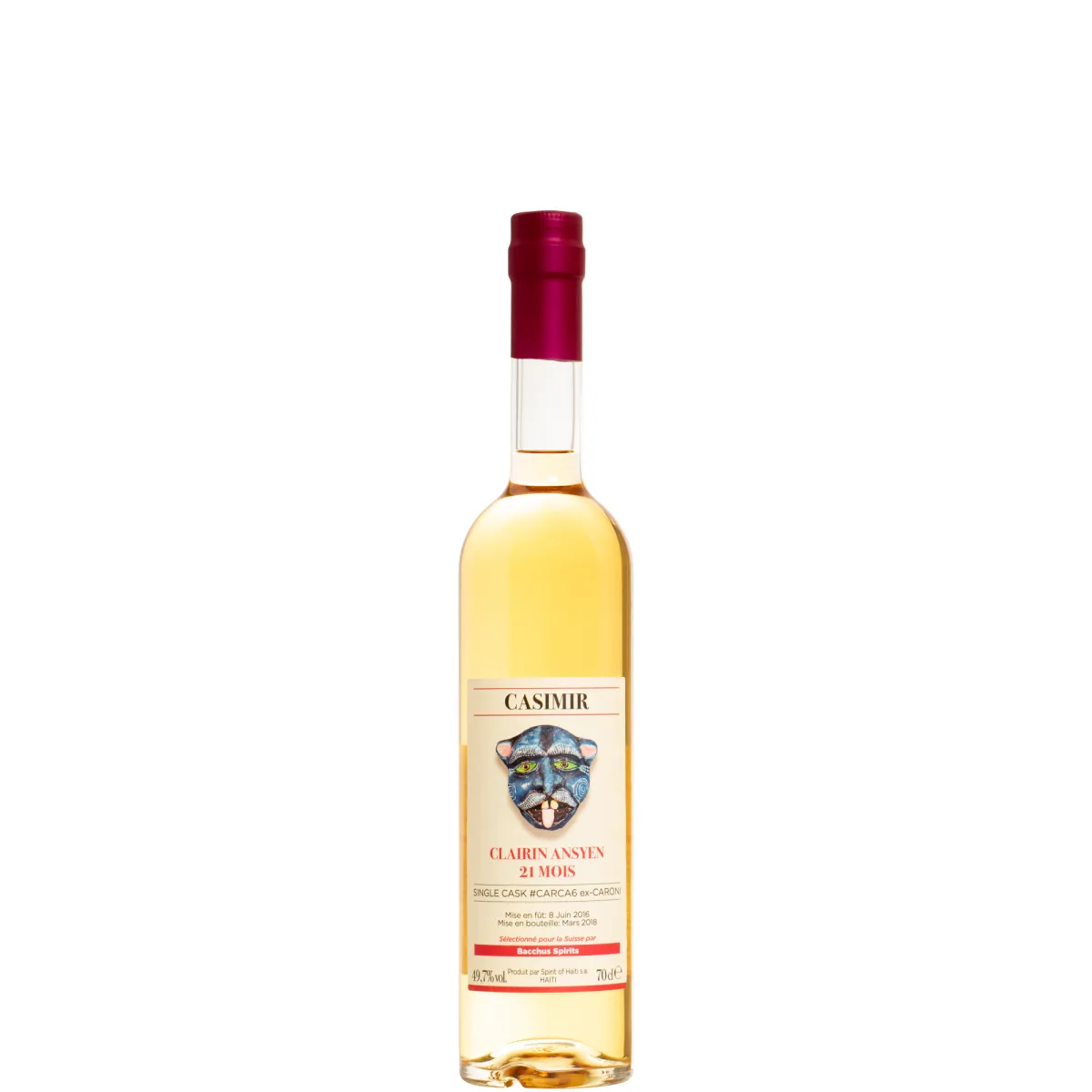 Clairin Ansyen Casimir 21 Mois (Bacchus Spirits)