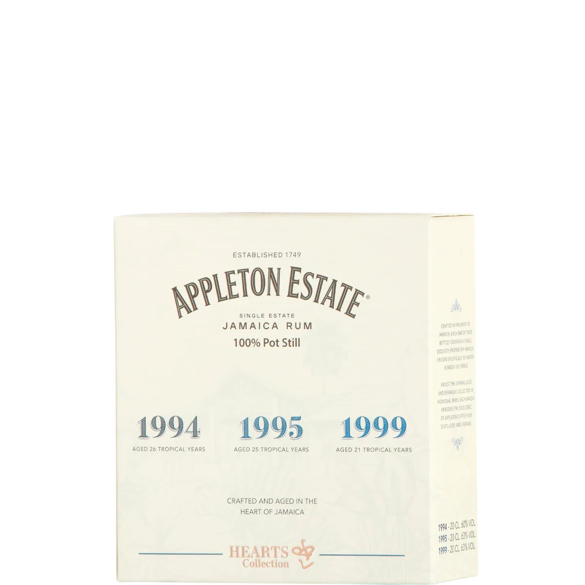 Appleton Hearts Collection 3x20cl
