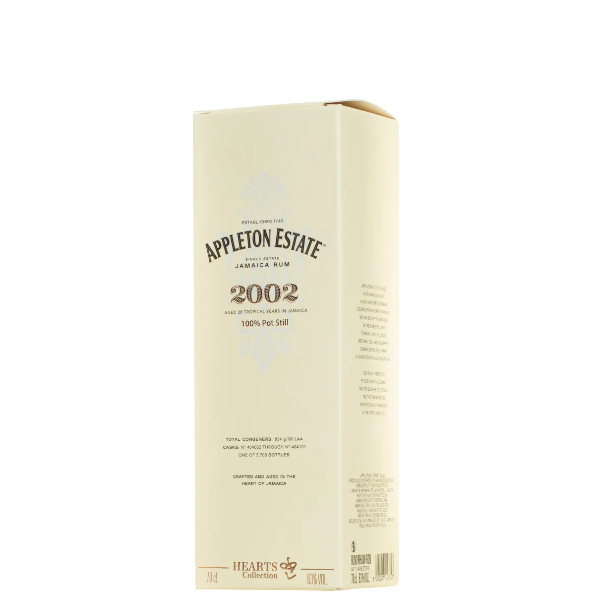 Appleton Hearts Collection 2002 20YO