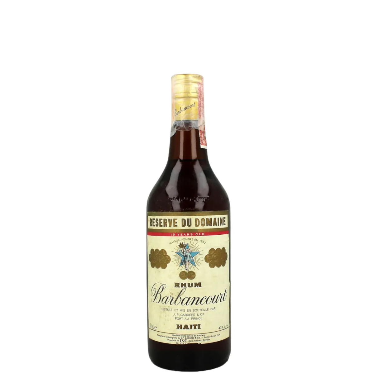 Barbancourt Reserve du Domaine 15YO bottled in the 1980s (D&C Import)