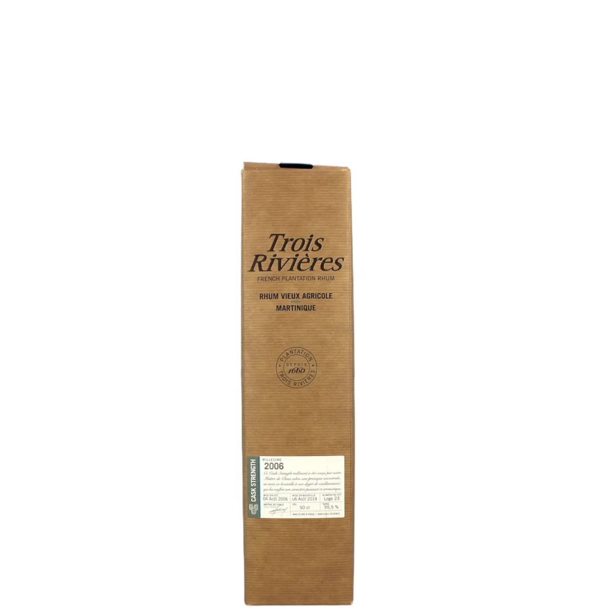 Trois Rivieres Cask Strength 2006 8YO (cask L23)