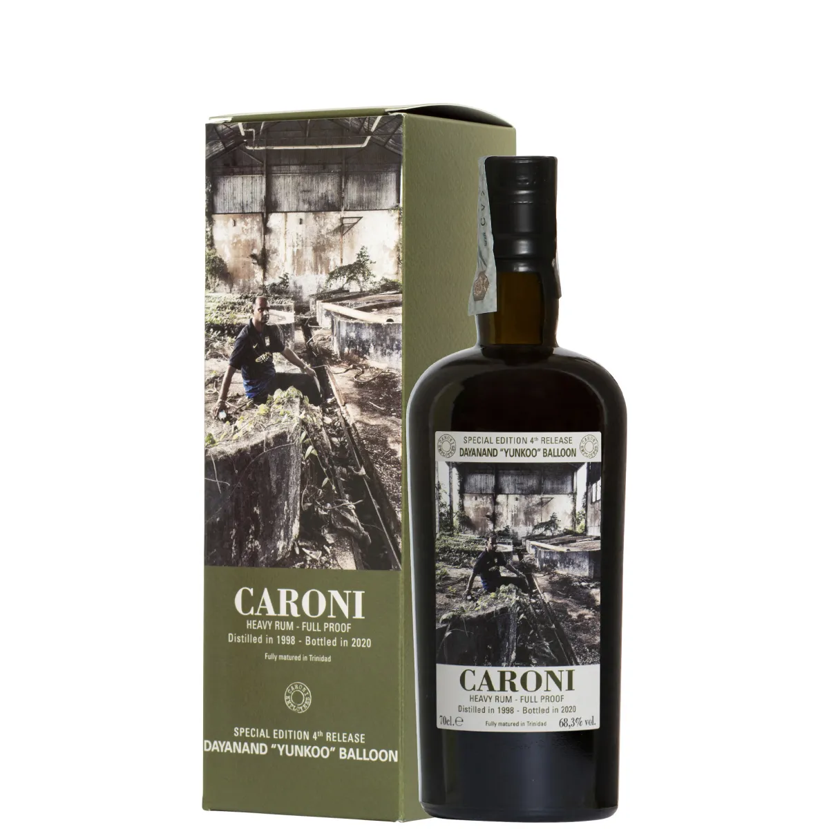Caroni Employees 1998 21YO Yunkoo Ballon (4th Release)