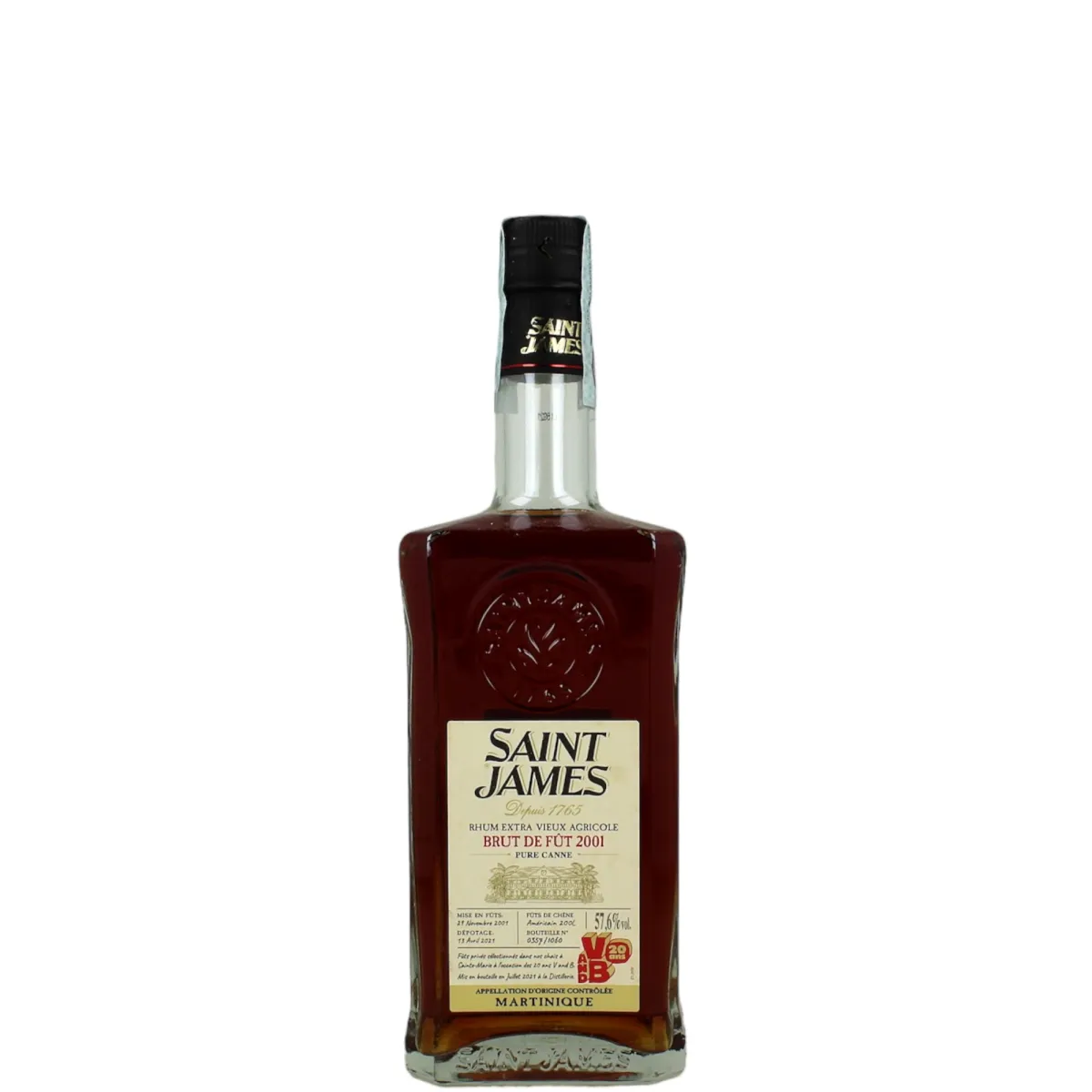 Saint James Brut de Fût 2001 (V&B)