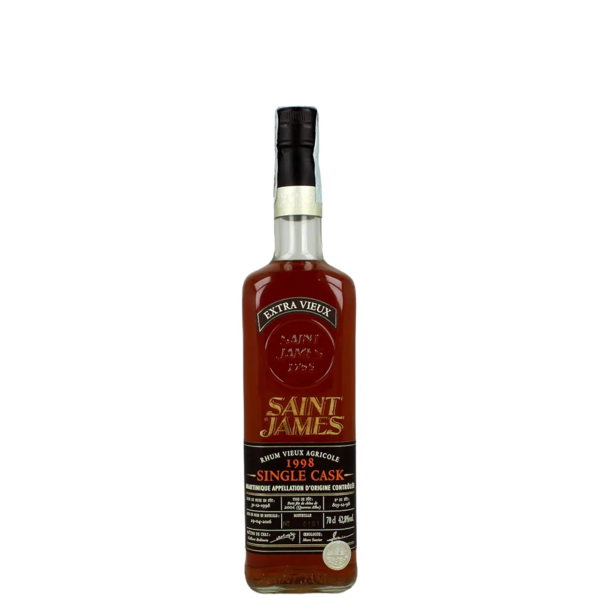 Saint James 1998 17YO Single Cask (fût 809-12-98)