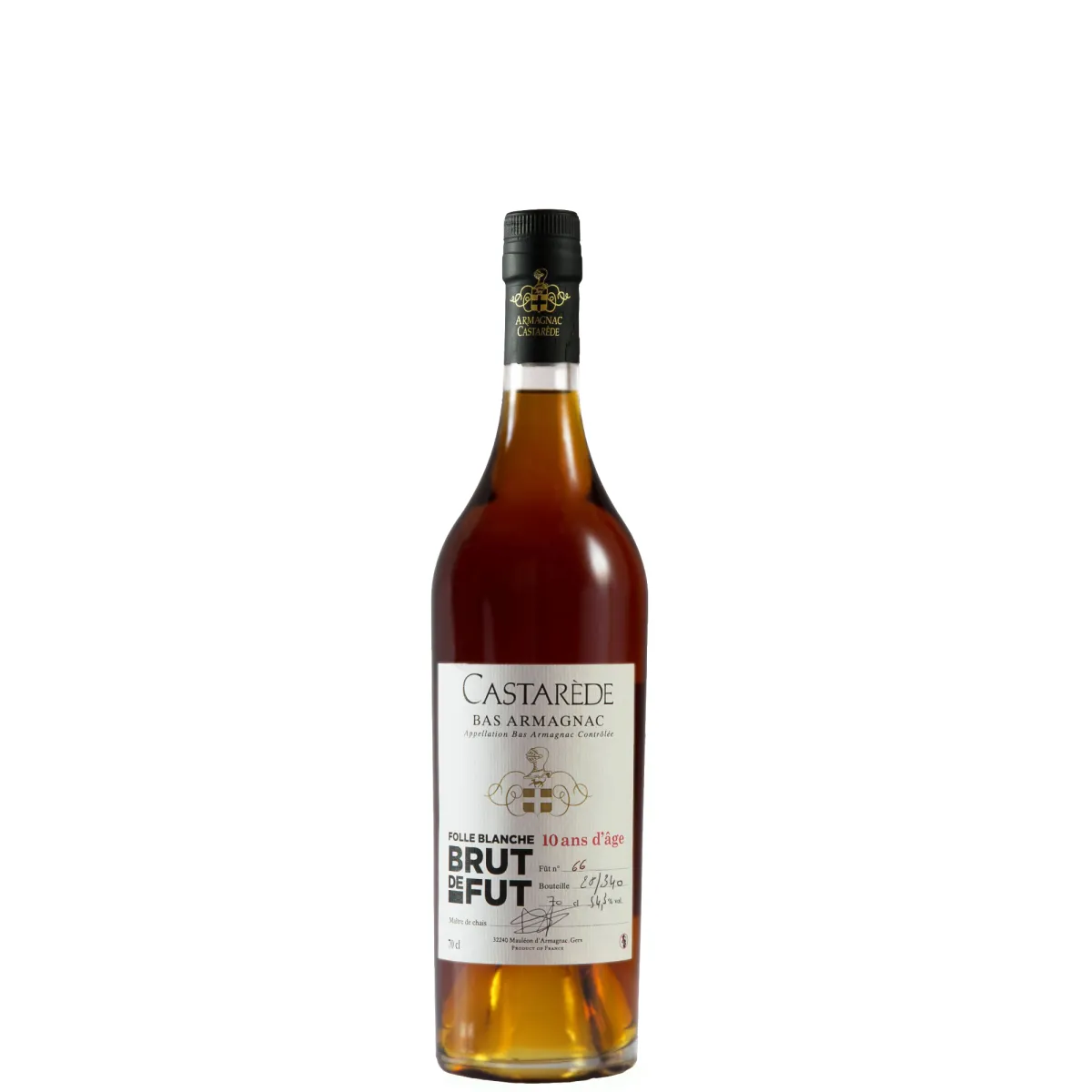 Castarède Brut de Fût 10YO (Folle Blanche)