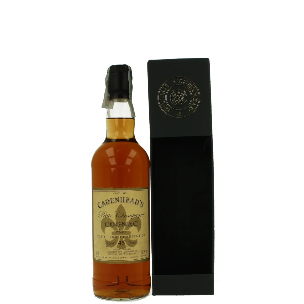 Cadenhead's Cognac Charpentier 45YO (60,8%)