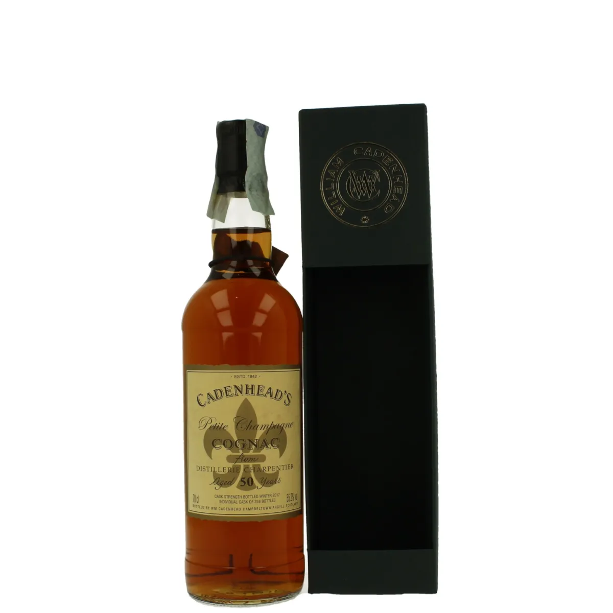 Cadenhead's Cognac Charpentier 50YO (55,2%)