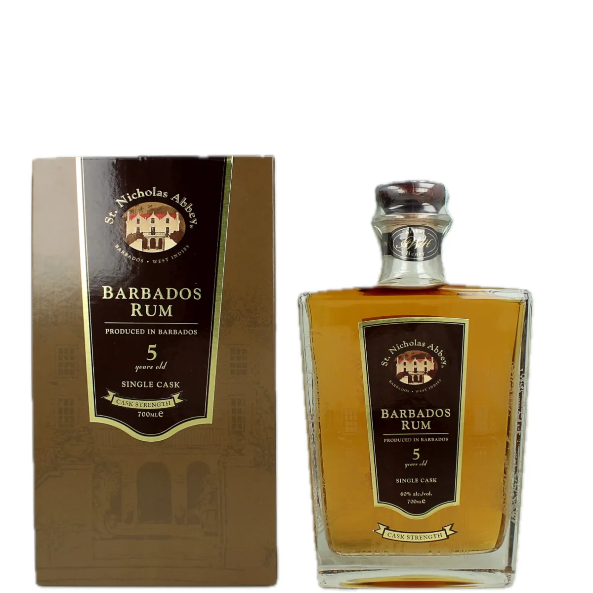 St. Nicholas Abbey Single Cask 5YO (overproof)