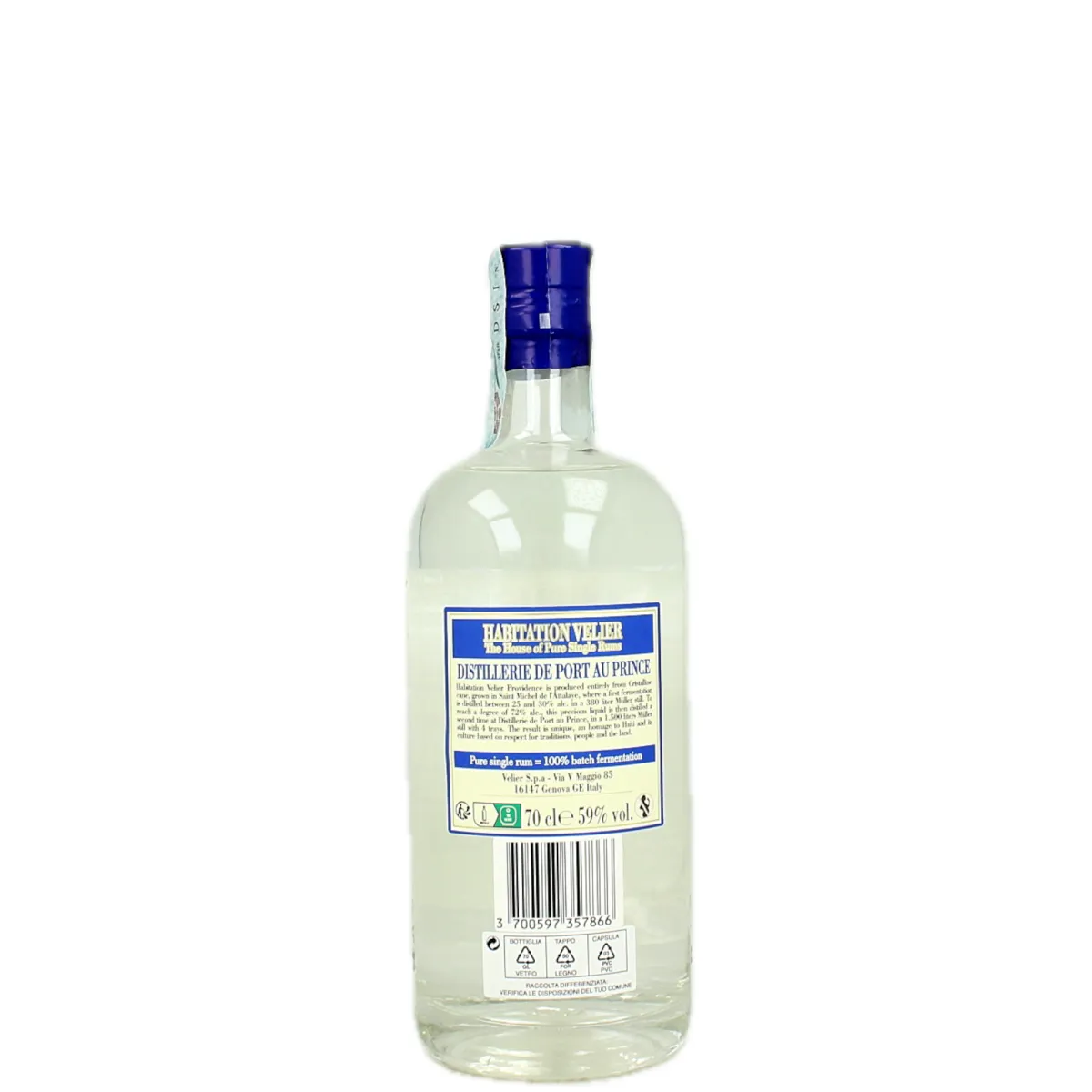 Distillerie Port Au Prince Habitation Velier White