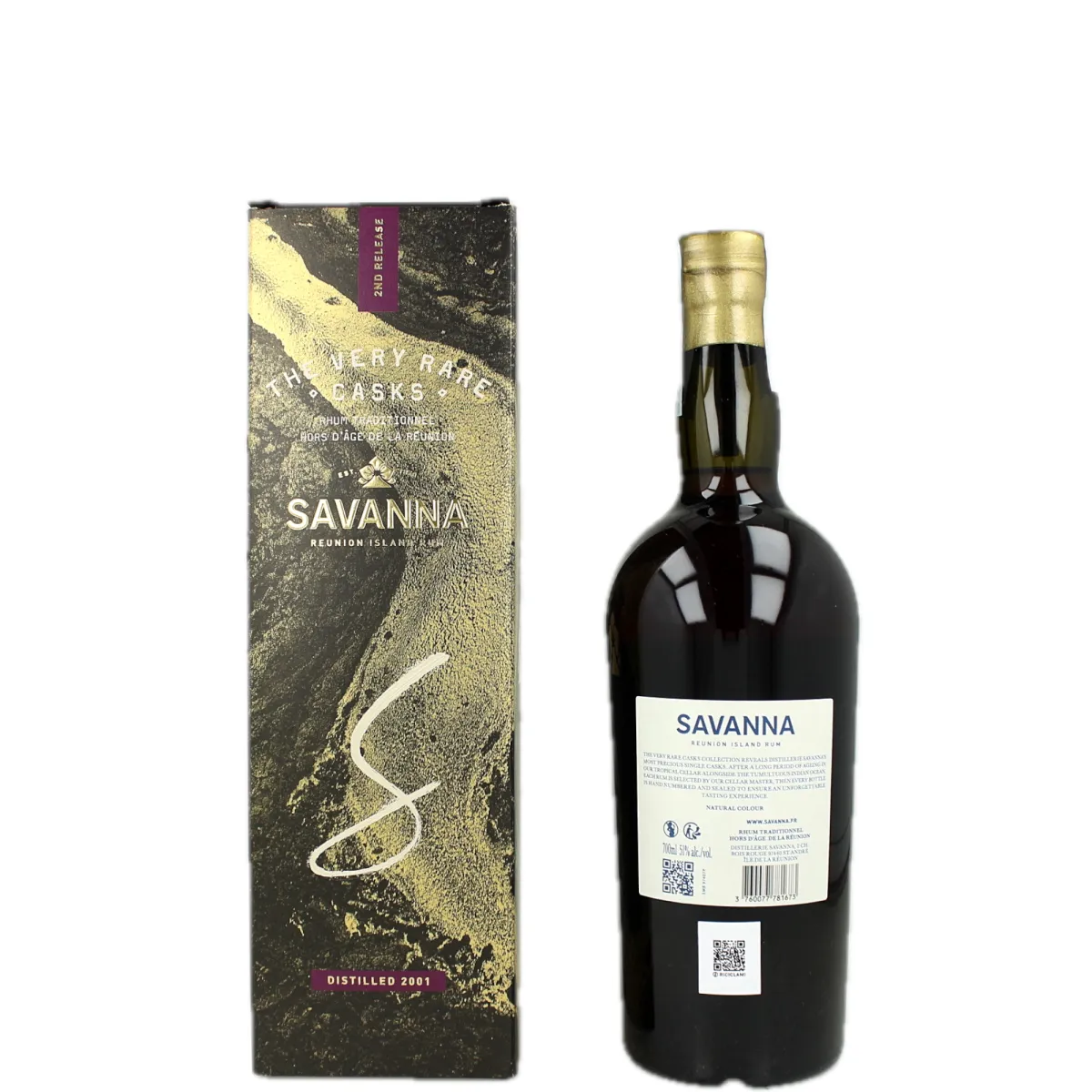 Savanna The Very Rare Casks 2001 17YO (2nd Release)