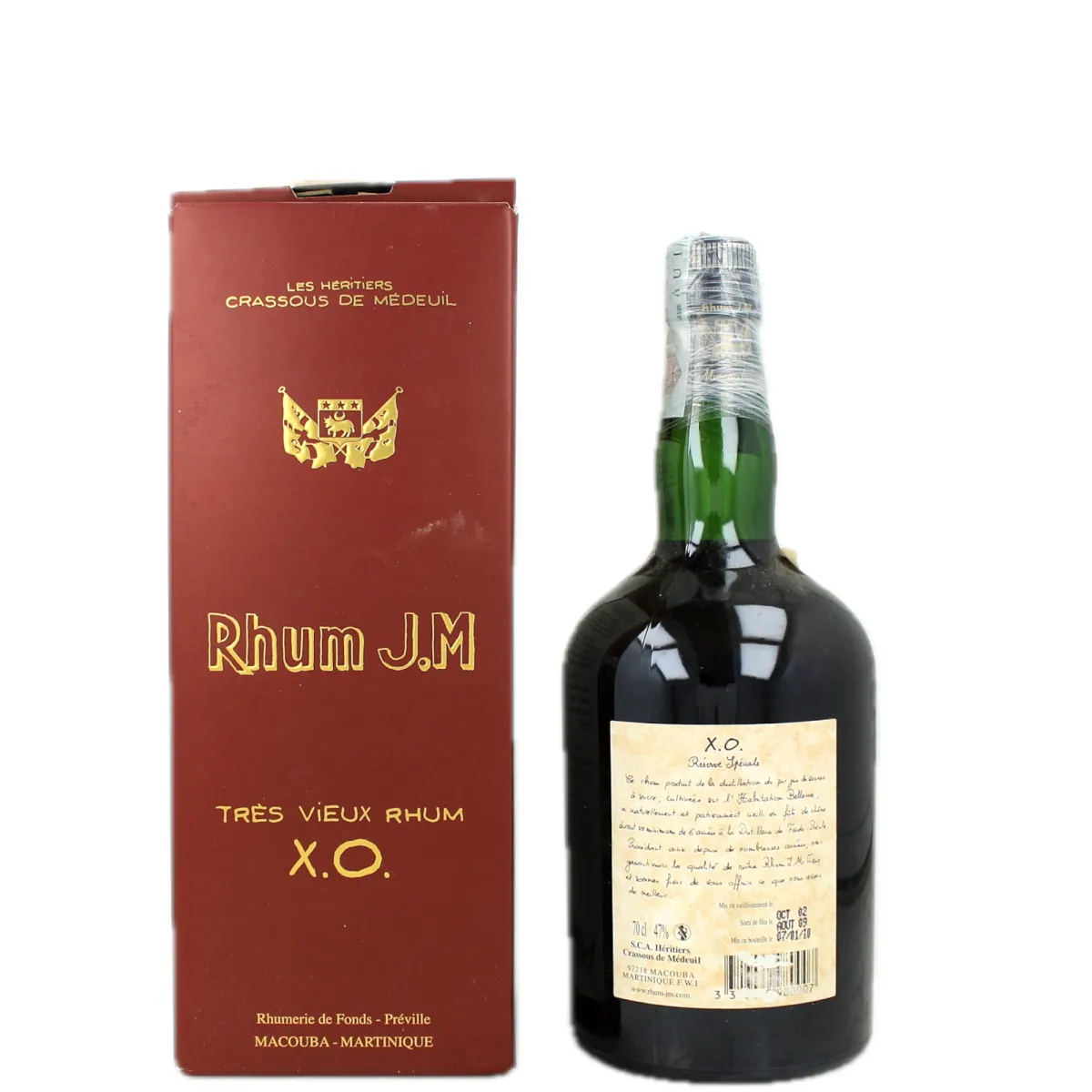 JM XO Réserve Spéciale 2002 (red label)