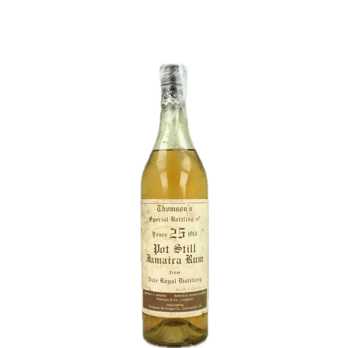 Thomson Vale Royal 25YO bottled in the 1980s