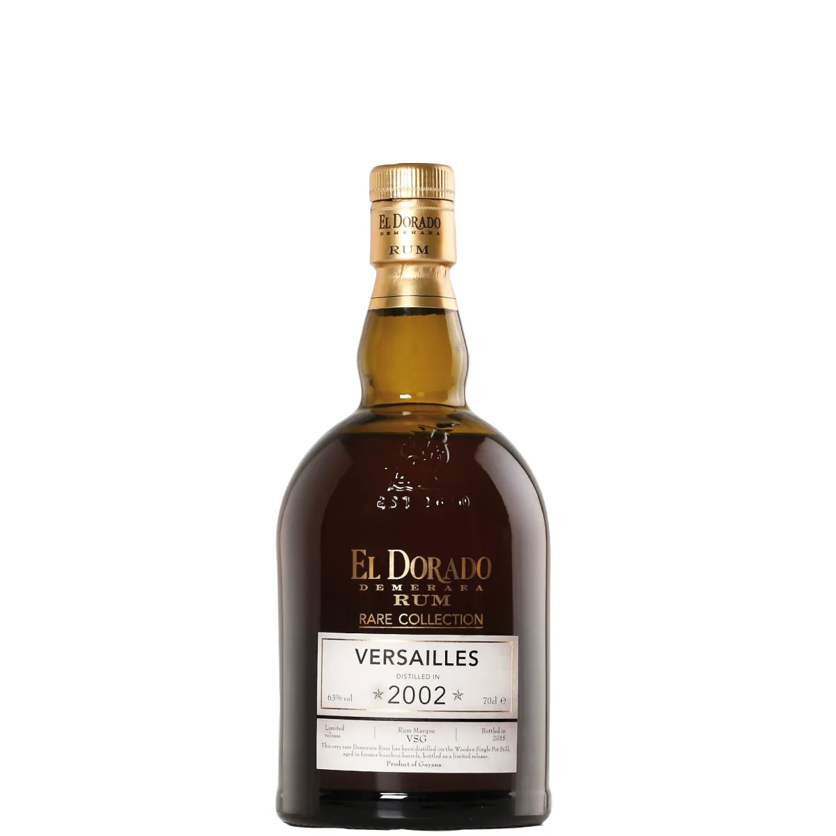 El Dorado Rare Collection Versailles 2002 12YO