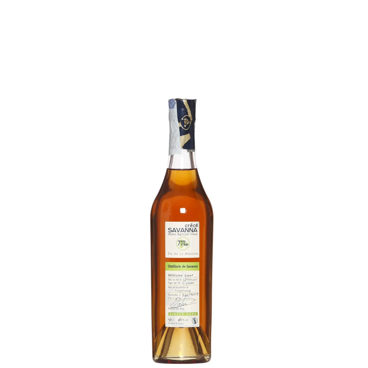 Savanna Creol 2001 7YO cask 412