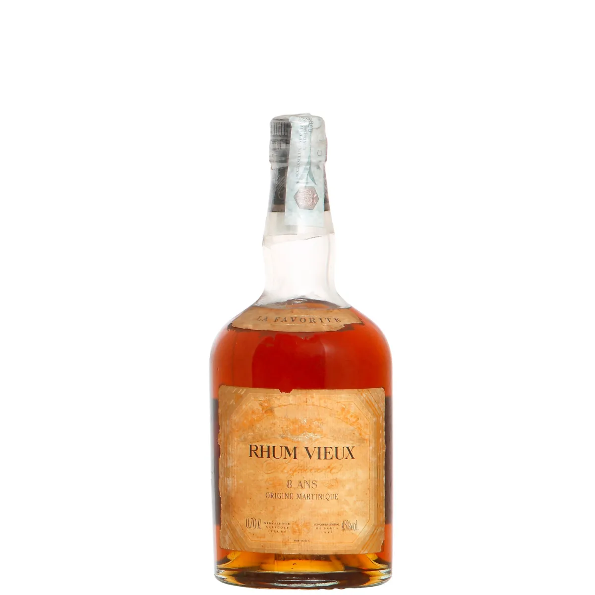 La Favorite 8YO bottled in the 1980s