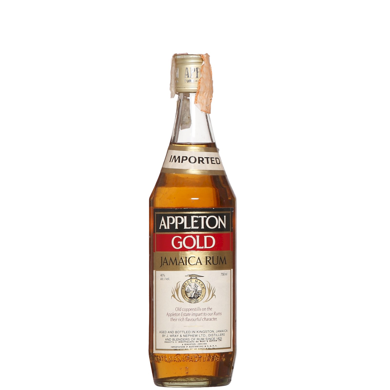 Appleton Gold bottled in the 1970s Italian Import