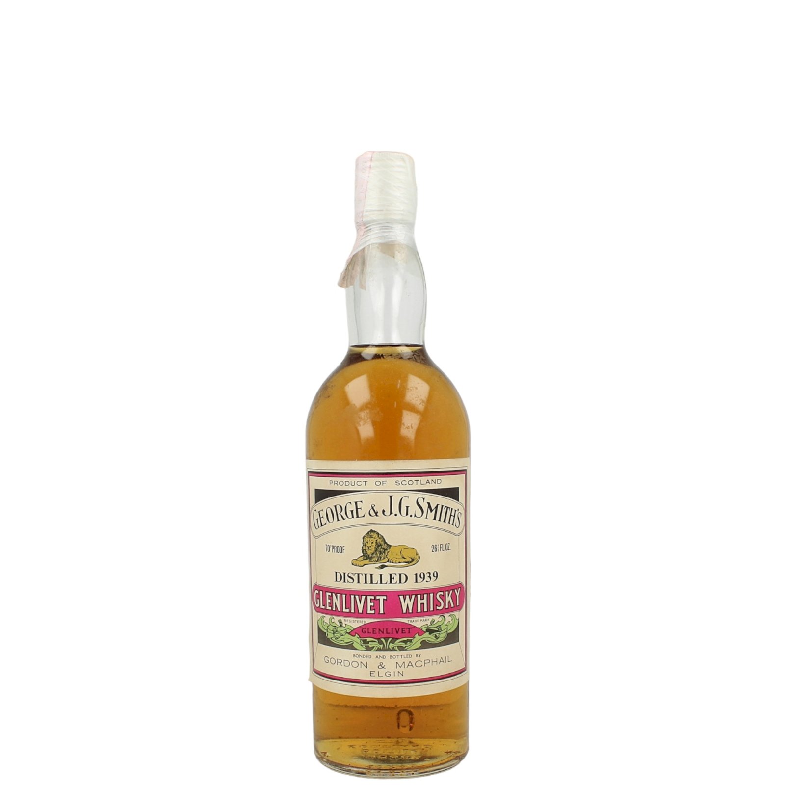 Gordon &amp; MacPhail Glenlivet 1939
