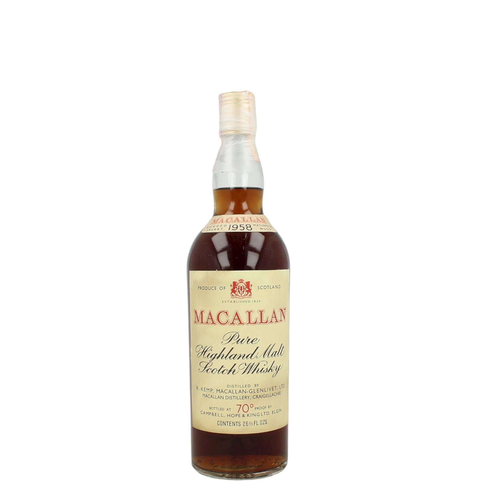 Macallan 1958 (70 Proof)