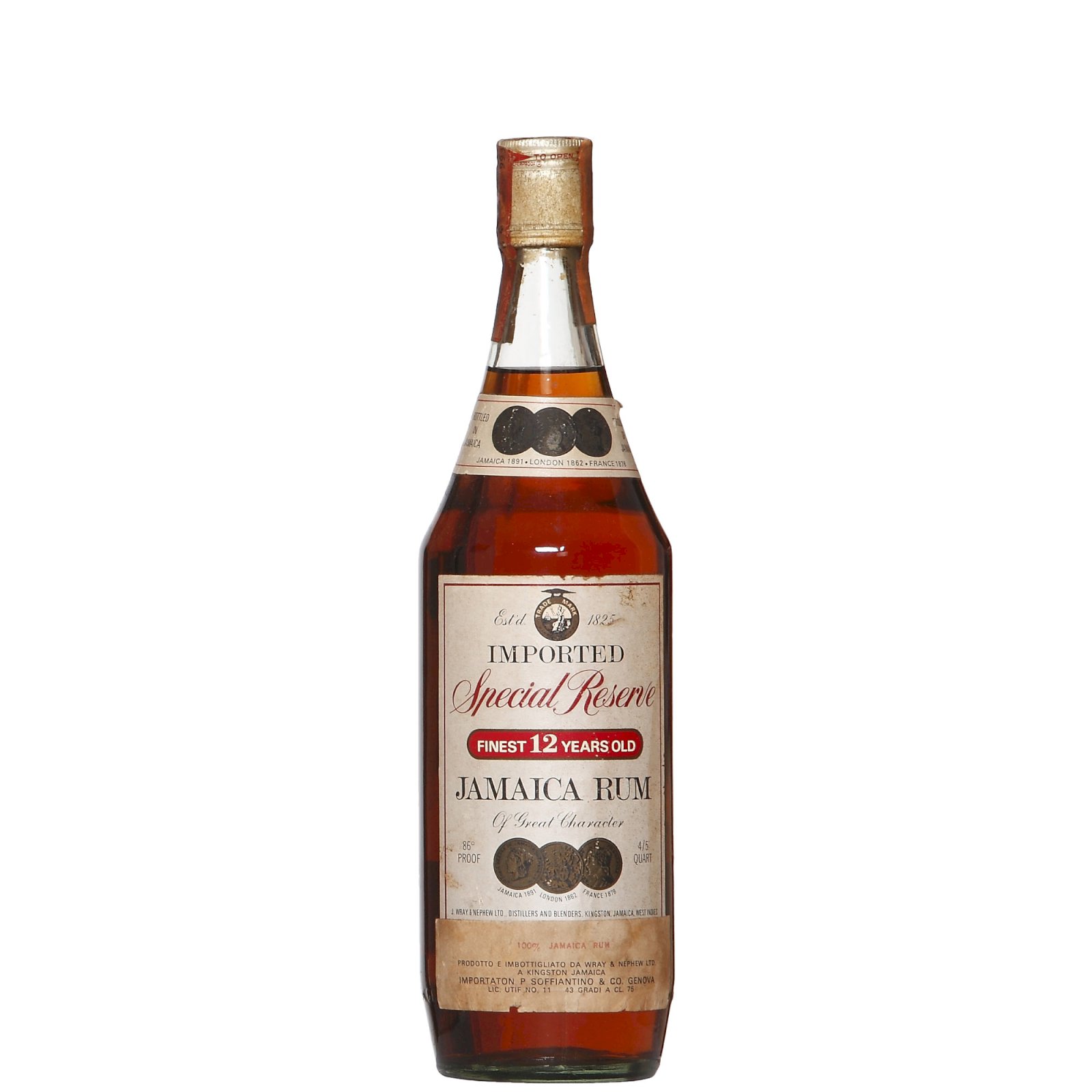 Weay &amp; Nephew Special Reserve 12YO bottled in the 1970s