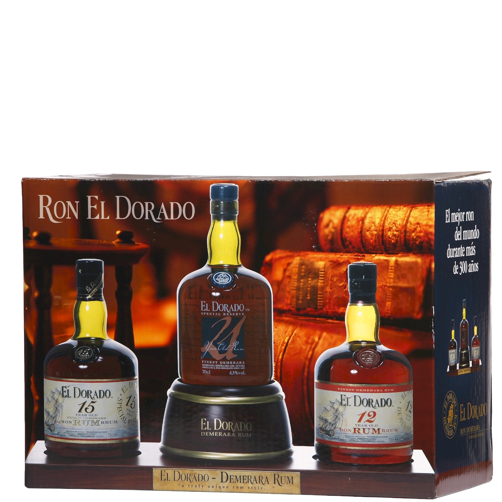 El Dorado Coffret 12YO 15YO 21YO
