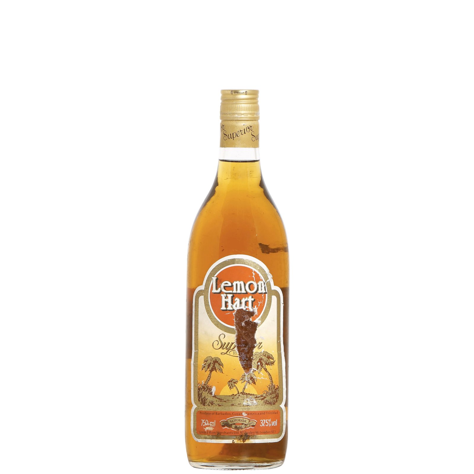 Lemon Hart Superior bottled in the 1980s