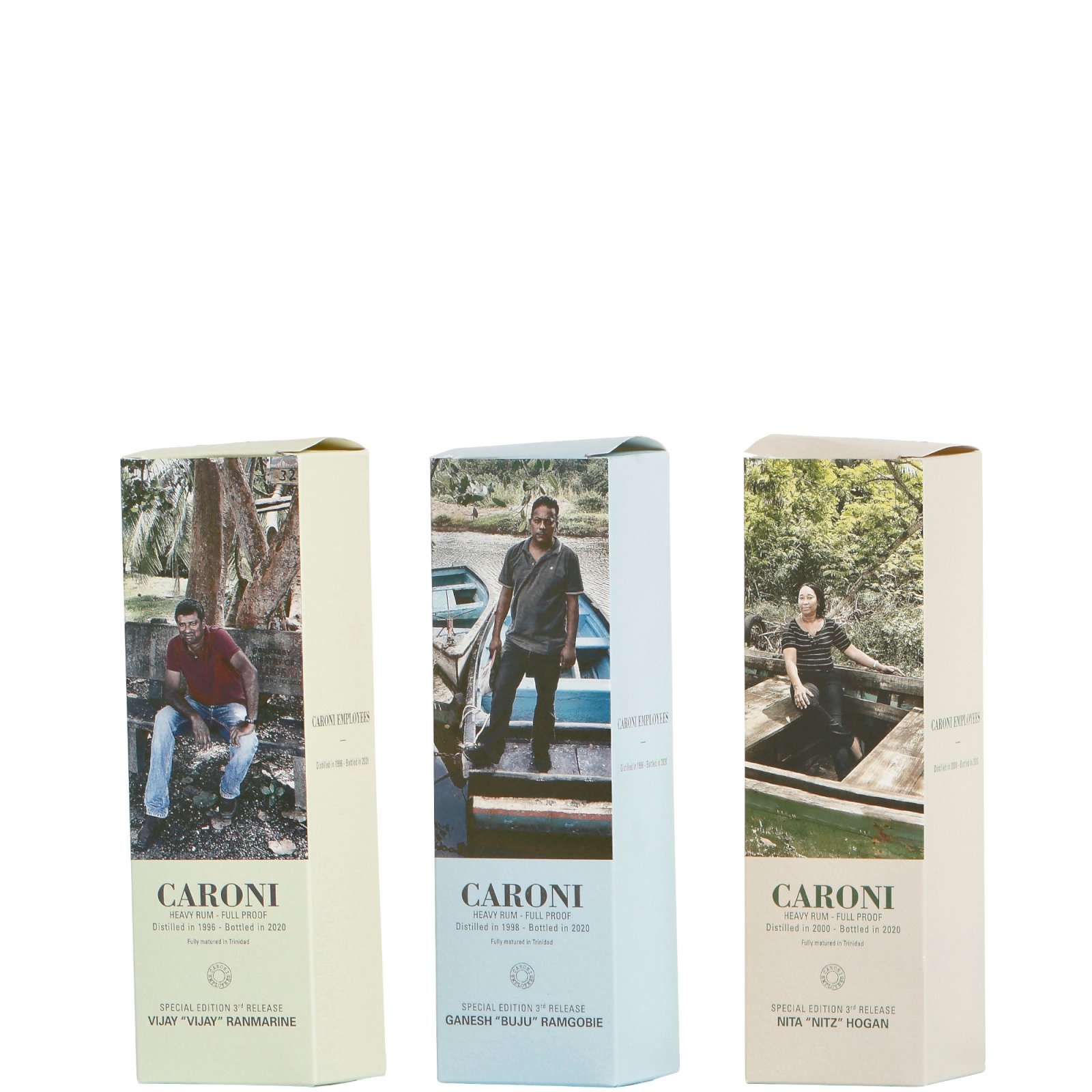 Caroni Employees 3rd Release Coffret 3x20cl