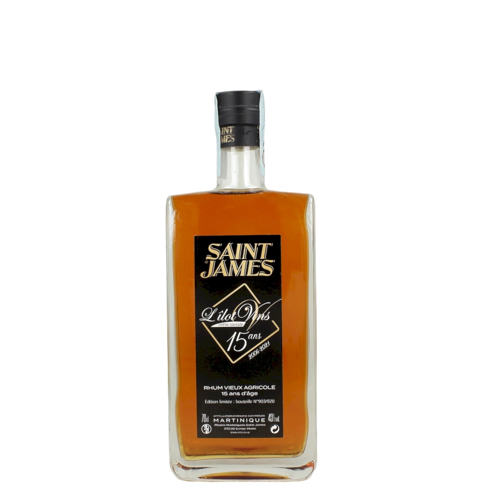 Saint James 15YO (L'&icirc;lot Vins)