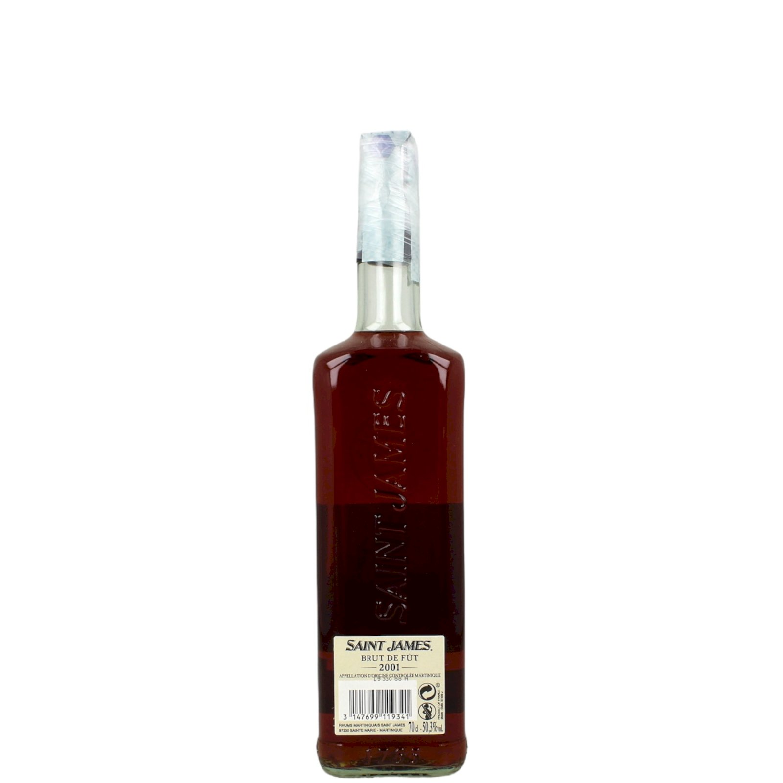 Saint James Brut de F&ucirc;t 2001 18YO (Velier)