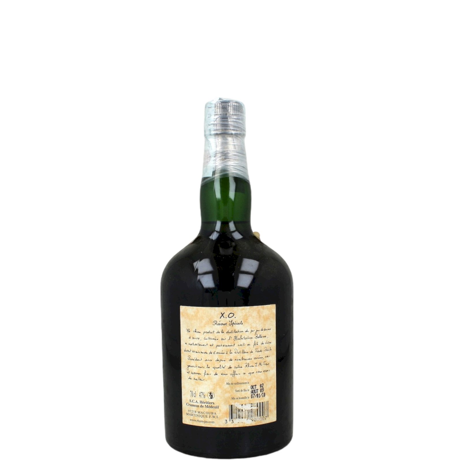 JM XO R&eacute;serve Sp&eacute;ciale 2002 (red label)