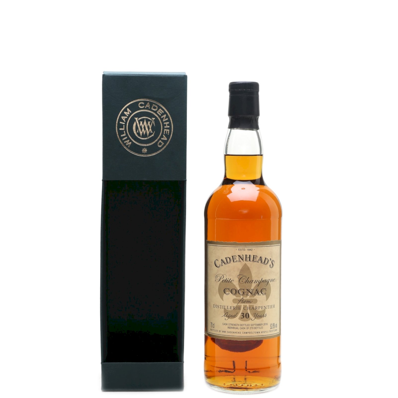 Cadenhead's Cognac Charpentier 30YO (52,8%)
