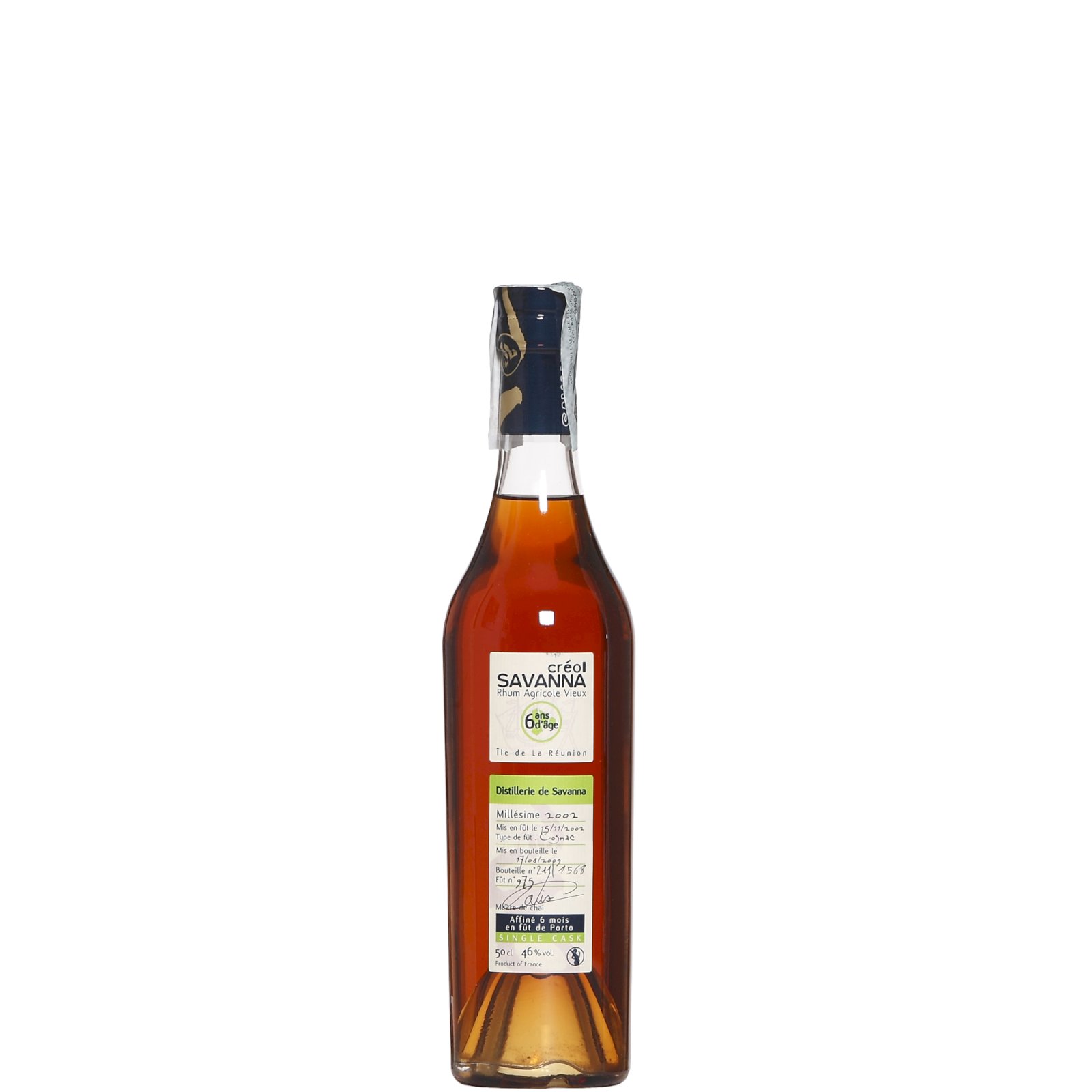 Savanna Creol 2002 6YO (cask 975)