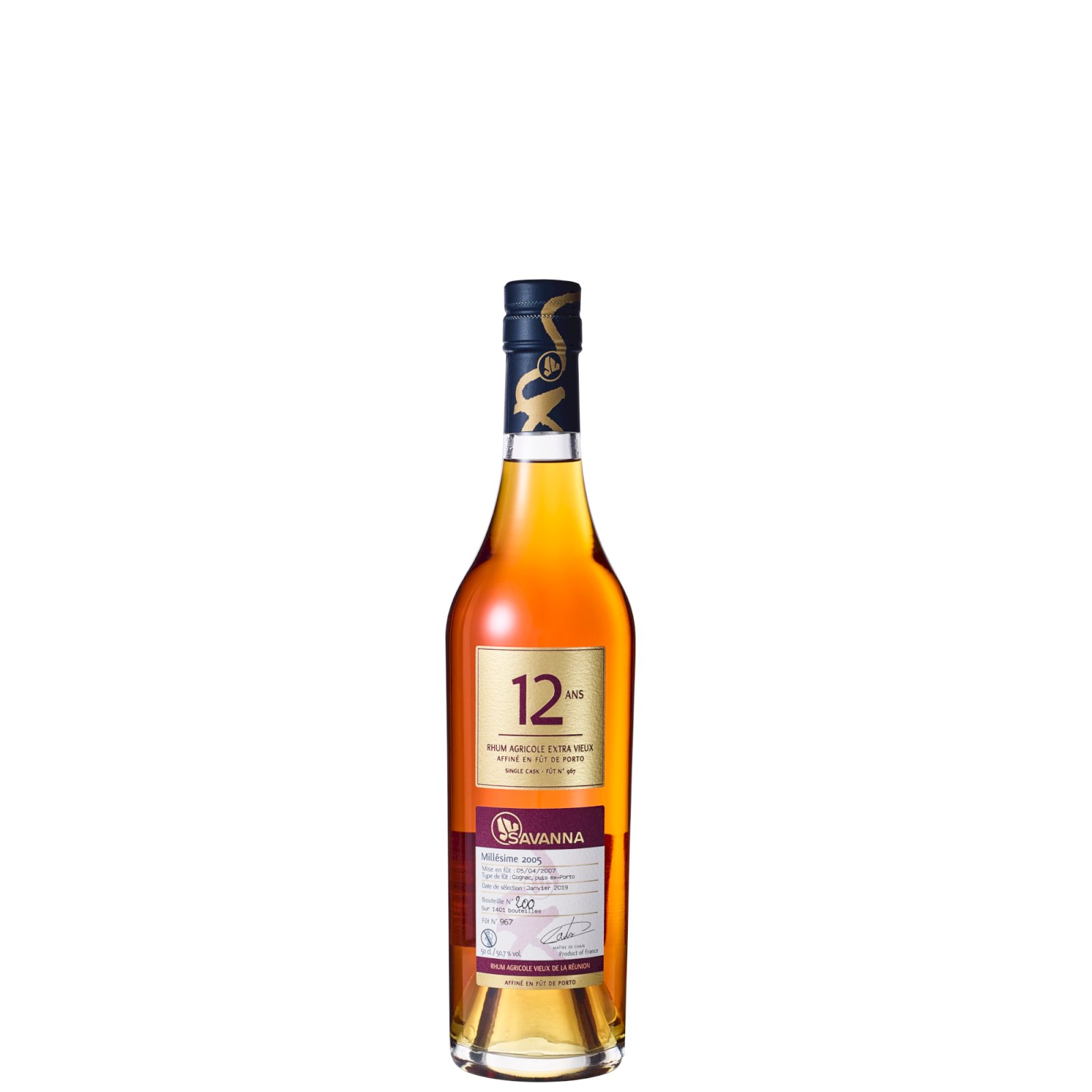 Savanna Agricole 2005 12YO (cask 967)