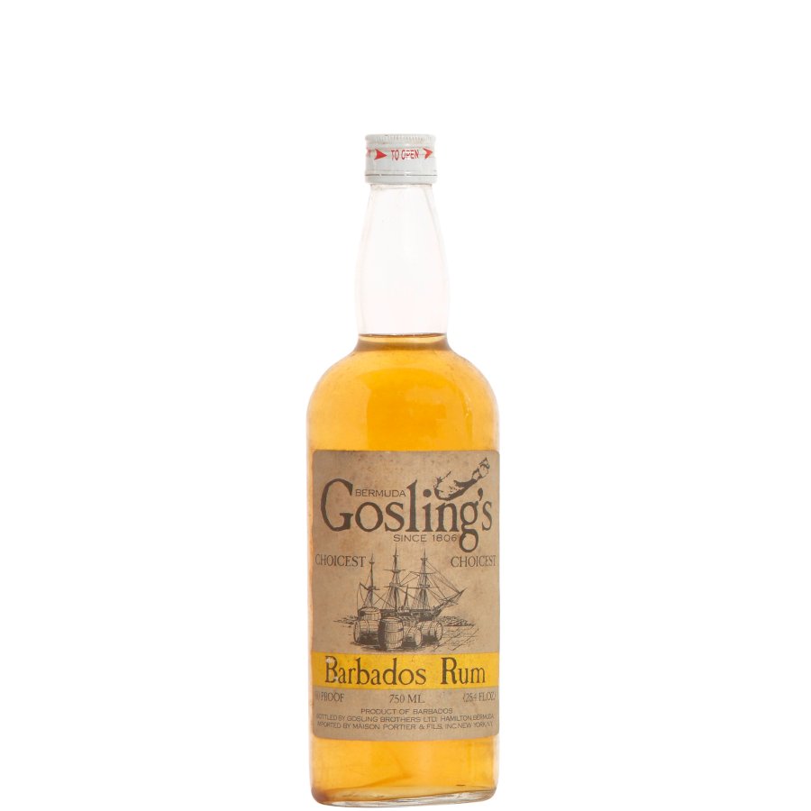 Gosling's Choicest Barbados Rum bottled in the 1970s