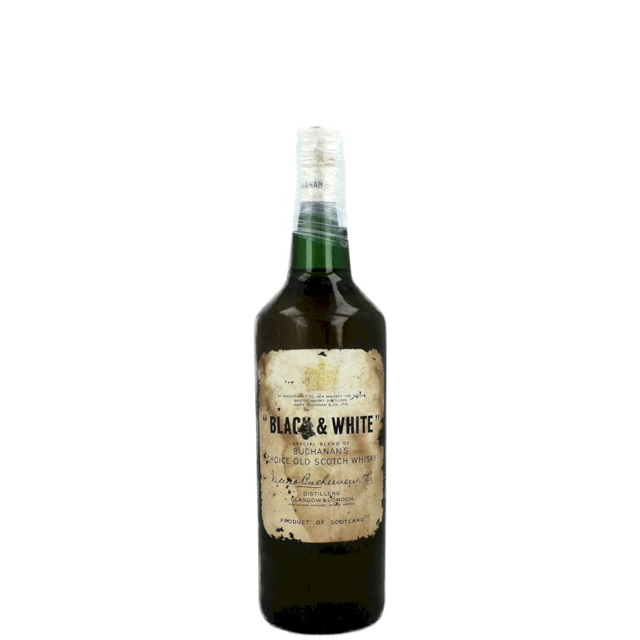 Black and White bottled in 1960s