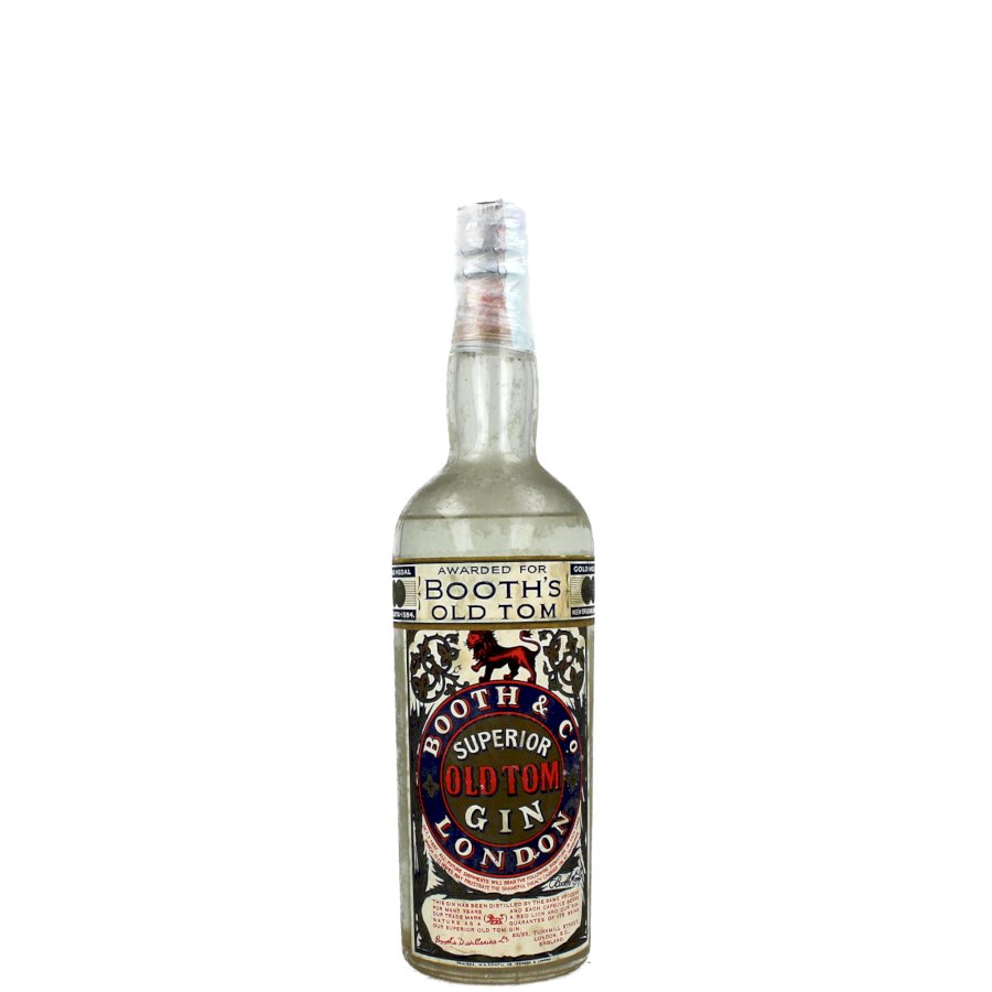 Booth's and Co Superior Old Tom bottled in 1920s