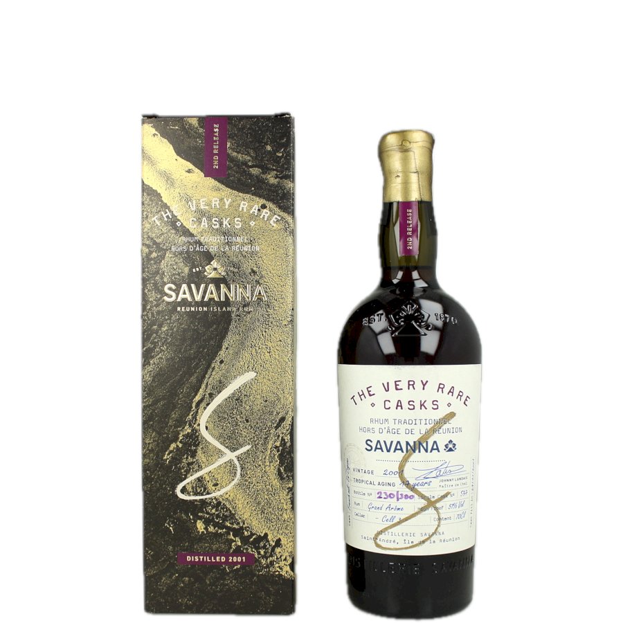 Savanna The Very Rare Casks 2001 17YO (2nd Release)