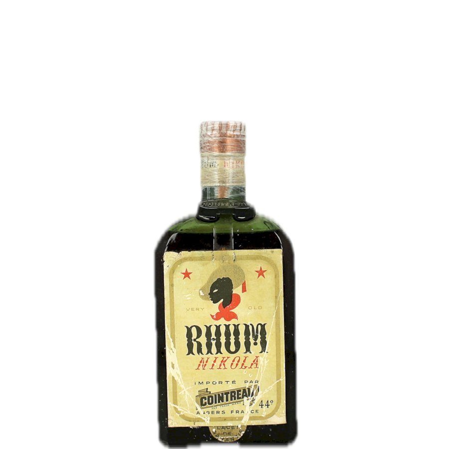 Rhum Nikola (Cointreau) bottled in the 1930s